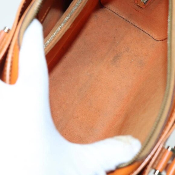 LOUIS VUITTON Epi Pont Neuf Hand Bag Orange Mandarin M5205H LV Auth 83876 - Picture 12 of 16